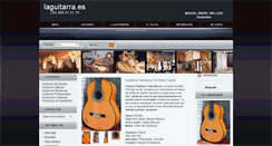 Desktop Screenshot of laguitarra.es