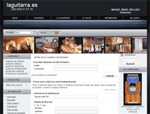 Tablet Screenshot of laguitarra.es